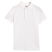 T-shirt dziecięcy 4F Polo Shirt M614 biały WHITE