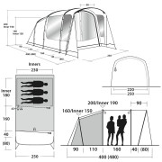 Namiot rodzinny Outwell Ashwood 3