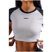 Koszulka damska Nebbia Crop Top Leopard '97 Primal