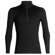 Koszulka męska Icebreaker Mens 260 Tech LS Half Zip czarny Black