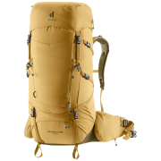 Plecak męski Deuter Aircontact Core 50+10 jasnobrązowy savanna-nori