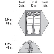 Ultralekki namiot MSR Hubba Hubba HD 2