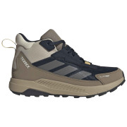 Buty dziecięce Adidas Terrex Anylander Mid Climaproof J Blue niebieski Legink/Grefiv/Khathr