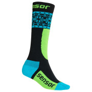Podkolanówki Sensor Thermosnow Norway czarny Black/Blue
