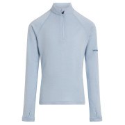 Dziecięca koszulka Icebreaker K 260 Tech LS Half Zip jasnoniebieski Zinc Blue