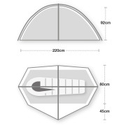 Namiot turystyczny Terra Nova Equipment Helm Compact 1