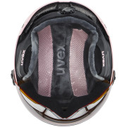 Kask narciarski dla dzieci Uvex Rocket Jr. Visor