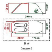 Namiot Coleman Caucasus 2