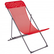Krzesło Bo-Camp Beach chair Flat czerwony Red