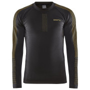 Męska koszulka Craft Adv Warm Intensity Ls czarny/brązowy Slate-Amber