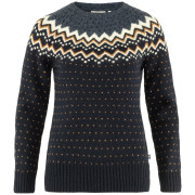 Sweter damski Fjällräven Övik Knit Sweater W ciemnoniebieski Dark Navy