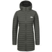 Damska kurtka puchowa The North Face W Stretch Down Parka zarys NewTaupeGreen