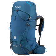 Plecak turystyczny Rab Exion 55 niebieski Tempest Blue