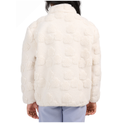 Bluza dziecięca 4F Fleece F494 Off White