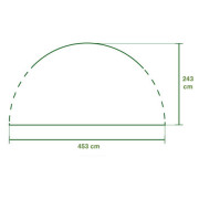 Parawan Coleman Event Shelter Sunwall XL