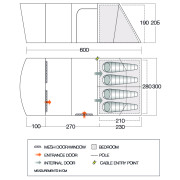 Namiot rodzinny Vango Aether 450XL