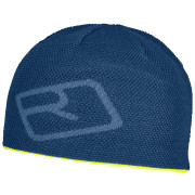 Czapka Ortovox Merino Logo Knit Beanie niebieski petrol blue