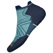 Damskie skarpety Smartwool Run Targeted Cushion Low Ankle Socks niebieski/jasnoniebieski twilight blue