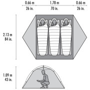 Namiot turystyczny MSR Elixir 3 V2
