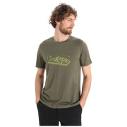 Koszulka męska Icebreaker Tech Lite II SS Tee Alps 3D
