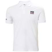Koszulka męska Helly Hansen Messina Graphic Fitted Polo biały 002 WHITE