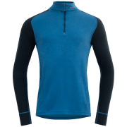 Golf męski Devold Duo Active Man Zip Neck niebieski/jasnoniebieski BLUE/INK