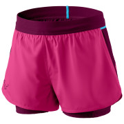 Szorty damskie Dynafit Alpine Pro W 2/1 Short bordowy Flamingo