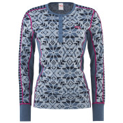Damska koszulka Kari Traa Else Long Sleeve Baselayer niebieski sail