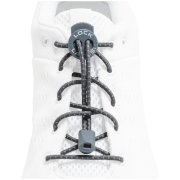Sznurowadła Lock Laces Original ciemnoszary Reflective Storm Gray