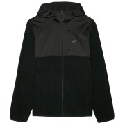 Męska bluza 4F Fleece M269 czarny DEEP BLACK