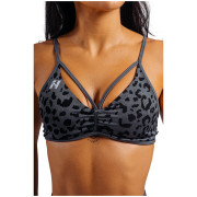 Sportowy biustonosz Nebbia Medium Support Leopard Sports Bra Primal