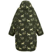 Dziecięca kurtka przeciwdeszczowa Regatta Junior Waterproof Changing Robe DrkKhHrses