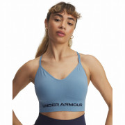Sportowy biustonosz Under Armour Vanish Seamless Low Bra niebieski/szary Blue