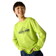 T-shirt dziecięcy Regatta Winter Alvarado Wild Lime
