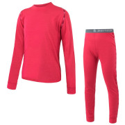 Bielizna funkcjonalna dla dzieci Sensor Merino Air Set triko+spodky 2022 różowy Magenta
