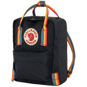 Plecak Fjällräven Kånken Rainbow Mini czarny Black-Rainbow Pattern