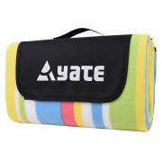 Koc piknikowy Yate z folią aluminiową zielony