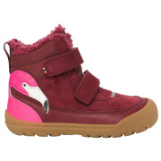 Dziecięce buty zimowe Viking Outdoor Footwear Alv Barefoot Paw Warm WP 2V Burgundy ciemnoczerwony Burgundy