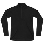 Damska koszulka Devold Breeze Plus Merino 200 Zip Neck Wmn czarny BLACK