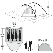 Namiot turystyczny Outwell Cloud 4 (2024)