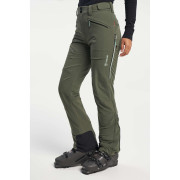 Spodnie zimowe damskie Tenson Touring Softshell Pant ciemnozielony Dark Khaki