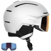 Kask narciarski Salomon Driver Prime Sigma Plus biały White
