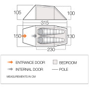 Ultralekki namiot Force Ten Xenon UL 2
