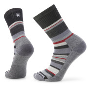 Skarpety męskie Smartwool Everyday Light Cushion Saturnsphere Crew szary/czerwony black