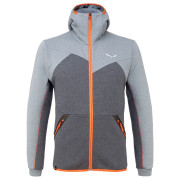 Męska bluza Salewa Solid Logo Dry M FZ HDY zarys PremiumNavyMelange/