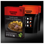 Gotowe jedzenie Expres menu KM Gulasz wołowy z pieczonymi ziemniakami