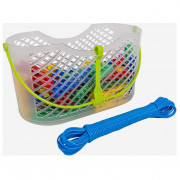 Sznurek do prania Bo-Camp Set Pegs + Washing line in basket