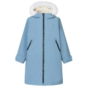 Płaszcz nieprzemakalny dziecięcy Regatta Junior Waterproof Changing Robe Pro Grey Mirage jasnoszary Grey Mirage