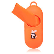 Dozownik na woreczki na psie odchody Explorer Dog Zásobník s 1 rolí pomarańczowy oranžová