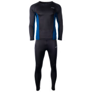 Męska bielizna termoaktywna Hi-Tec Kamo set czarny Black/Poseidon